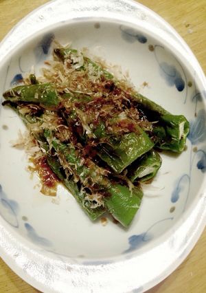 オーブントースターで〜万願寺唐辛子焼き！-レシピのメイン写真