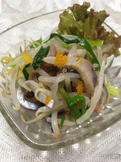 簡単♪シャキシャキもやしとしめ鯖のお通し-レシピのメイン写真