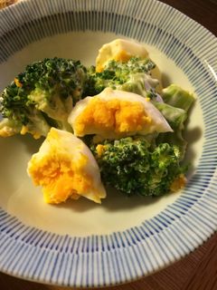 ブロッコリーと卵のサラダ-レシピのメイン写真