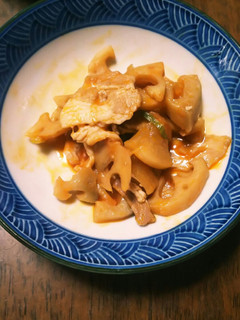 豚肉とれんこんのコチュジャン炒め-レシピのメイン写真