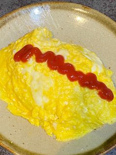 合い挽きオムライス-レシピのメイン写真