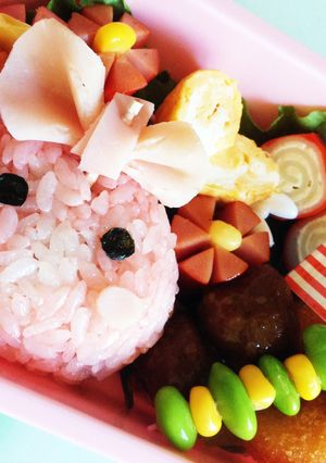 ほっぺちゃん☆キャラ弁-レシピのメイン写真