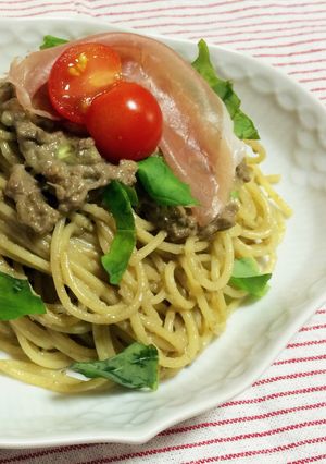 人気検索入り♪ カフェ飯 アボカドパスタ-レシピのメイン写真