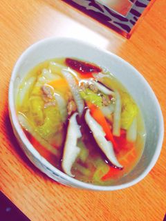 野菜たっぷり☆白菜スープ-レシピのメイン写真