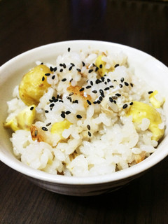 栗ご飯*無水鍋*-レシピのメイン写真