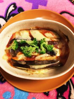 ナスのビザソースチーズ焼き-レシピのメイン写真