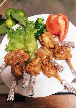 手羽先チューリップの蒸し焼き-レシピのメイン写真