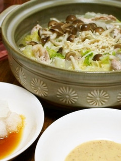 白菜としゃぶしゃぶ用豚肉で水車鍋-レシピのメイン写真