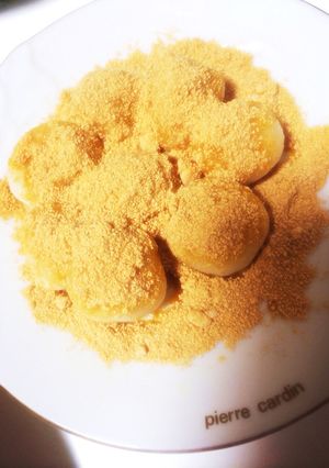 簡単きな粉牛乳団子♪-レシピのメイン写真