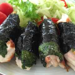 รูปของ とりムネ肉のめんたい焼き♪