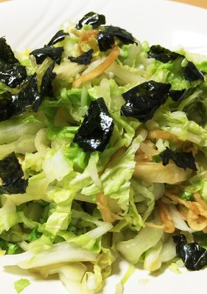 簡単☆レンジcook 白菜のあっさり蒸し-レシピのメイン写真