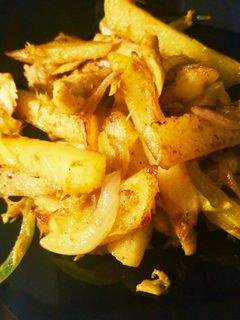 簡単♪サバとじゃがいものカレー炒め-レシピのメイン写真