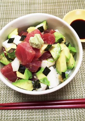 アボカドマグロ丼-レシピのメイン写真