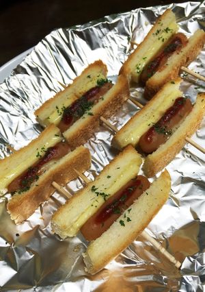 パンの耳で！簡単☆ミニホットドッグ-レシピのメイン写真