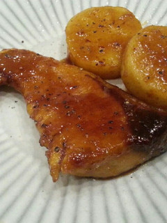 ぶりと長芋の照り焼きバター-レシピのメイン写真