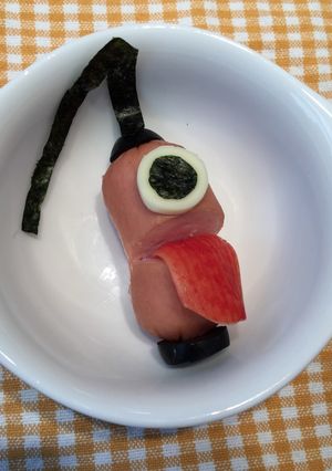 ハロウィン★提灯おばけ「一つ目くん」☆★-レシピのメイン写真