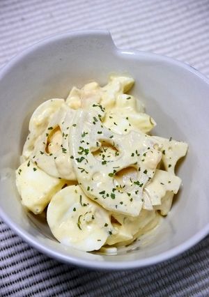 簡単！蓮根の卵サラダ-レシピのメイン写真