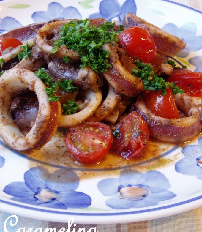 いかワタとトマトのイタリアン炒め-レシピのメイン写真