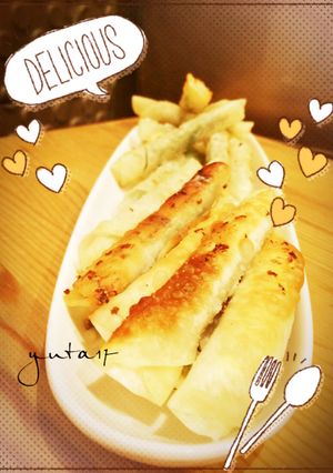 簡単！餃子の皮で大葉チーズ巻き-レシピのメイン写真