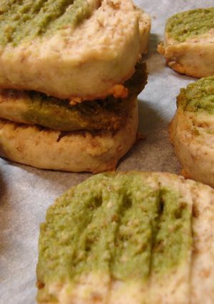 爽やか♪全粒粉とレモンと抹茶のクッキー-レシピのメイン写真