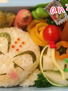 キャラ弁 クリリン ドラゴンボール-レシピのメイン写真