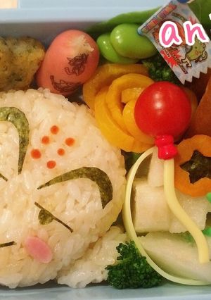 キャラ弁 クリリン ドラゴンボール-レシピのメイン写真