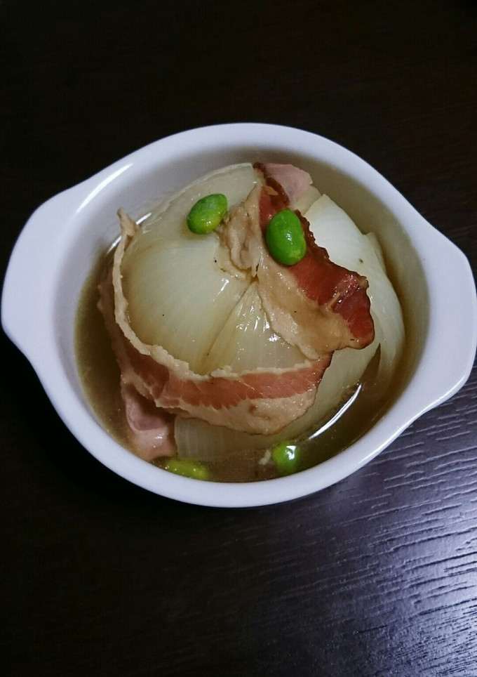 圧力鍋で簡単！玉ねぎのまるごとスープ煮-レシピのメイン写真