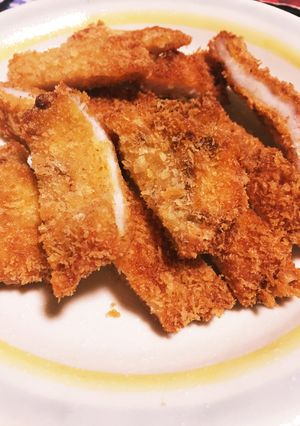 安い胸肉の柔らか一口カツ2種-レシピのメイン写真