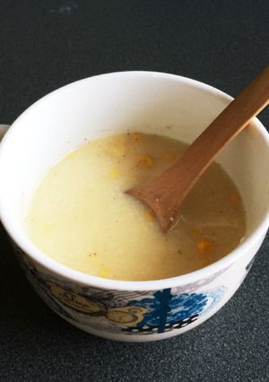 即席！酒粕コーンポタージュ-レシピのメイン写真