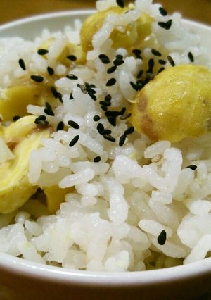 《簡単》栗ごろごろご飯-レシピのメイン写真