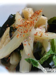 塩蔵ワカメとセロリ炒め-レシピのメイン写真