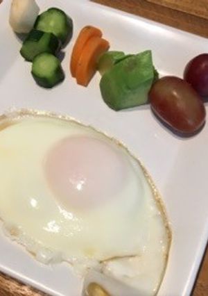 白身が美味しい★目玉焼き-レシピのメイン写真