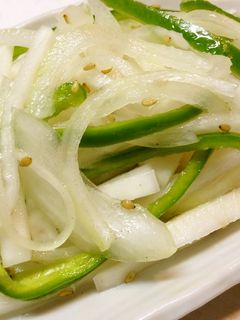 大根とピーマンの和えもの✾-レシピのメイン写真