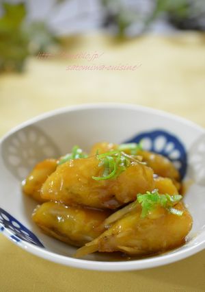 薩摩芋と牛蒡のモチモチ団子✿生姜あんかけ-レシピのメイン写真