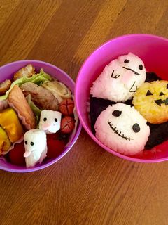 簡単♪キャラ弁♪ハロウィン弁当♪-レシピのメイン写真