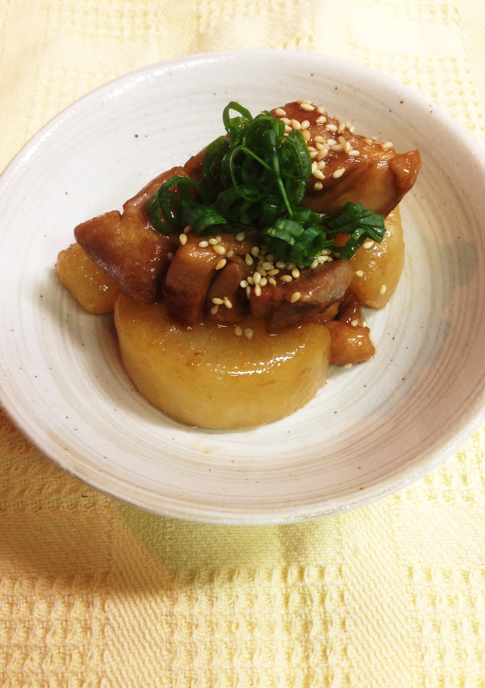 鶏モモ肉と大根の中華風煮-レシピのメイン写真