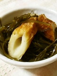 常備菜に便利♪切り昆布と竹輪の煮物-レシピのメイン写真