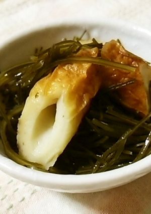 常備菜に便利♪切り昆布と竹輪の煮物-レシピのメイン写真