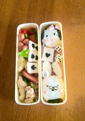 簡単♪キャラ弁♪アリス風おにぎり♪-レシピのメイン写真