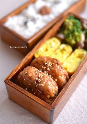 照り焼きつくね弁当-レシピのメイン写真