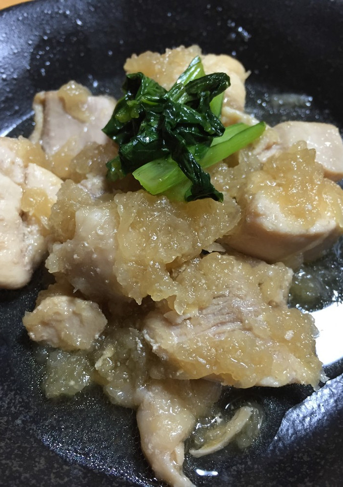 簡単すぎる鶏肉のみぞれ煮-レシピのメイン写真