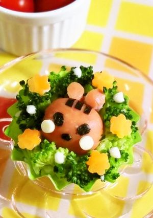 森のリスさん♪ぷちサラダ-レシピのメイン写真