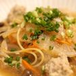 秋味♪お豆腐団子のワンポットパスタ♪