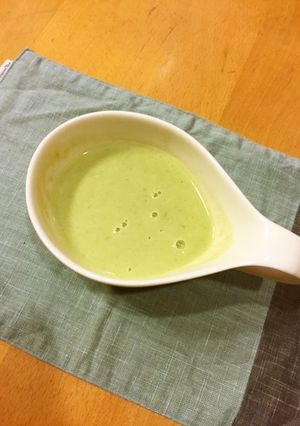 グリーンアスパラの簡単ポタージュ-レシピのメイン写真
