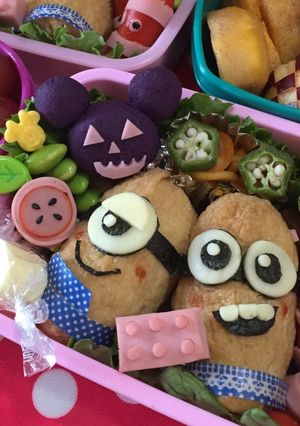 ミニオンズ キャラ弁-レシピのメイン写真