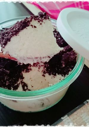 スコップ♥レアチーズケーキ-レシピのメイン写真