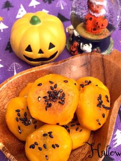 子どものおやつにほんのり甘いカボチャ団子-レシピのメイン写真