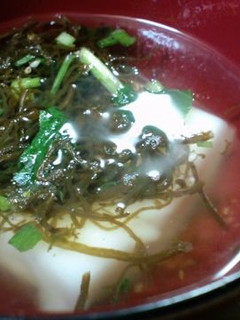 簡単♪楽々♪おもち入りもずくスープ-レシピのメイン写真