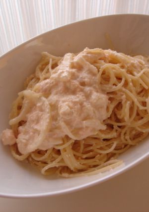 たらこクリームパスタ-レシピのメイン写真
