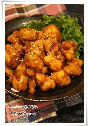 叙々苑さんの甘辛タレde照り焼きチキン-レシピのメイン写真